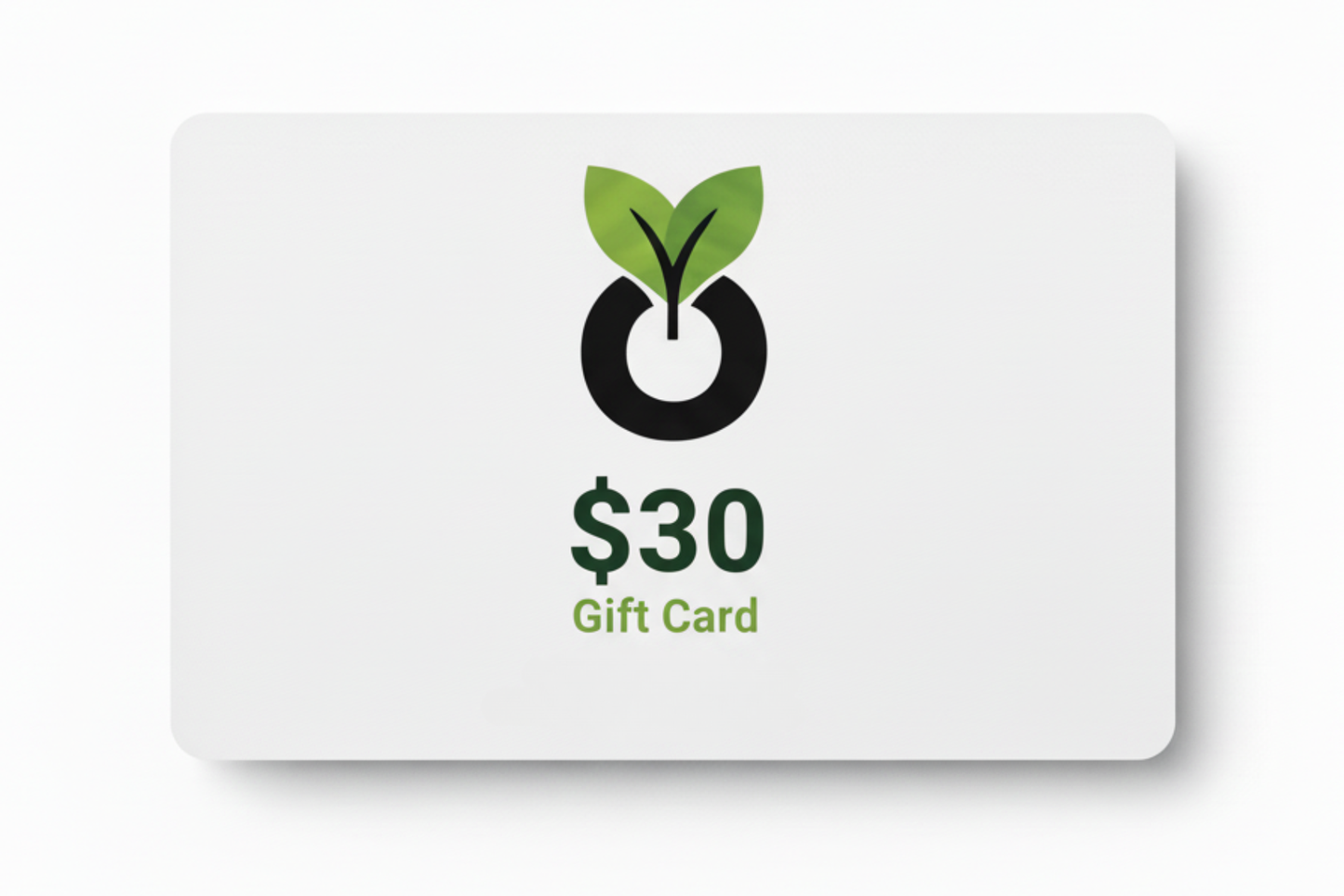 $30 Gift Card
